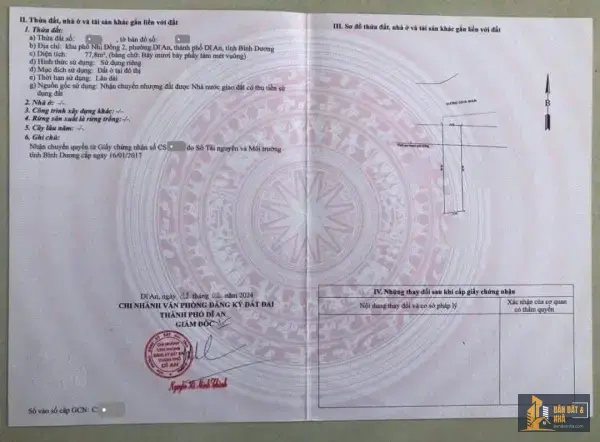 Bán đất MT đường GS18