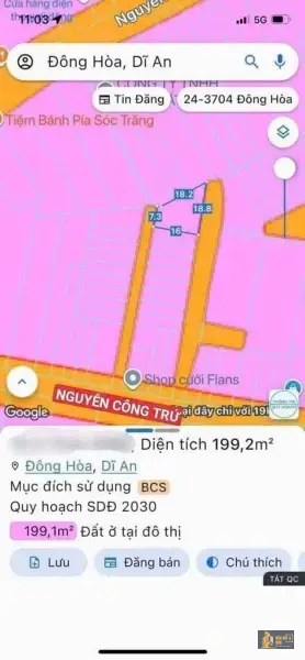 Bán đất sát mặt tiền Nguyễn Công Trứ